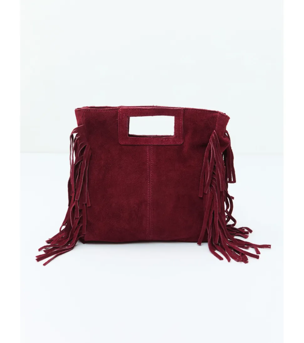 BOLSO PIEL FLECOS