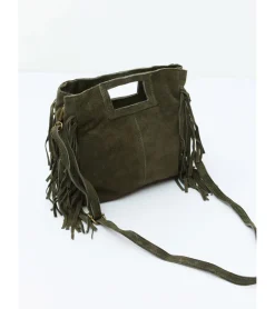 BOLSO PIEL FLECOS