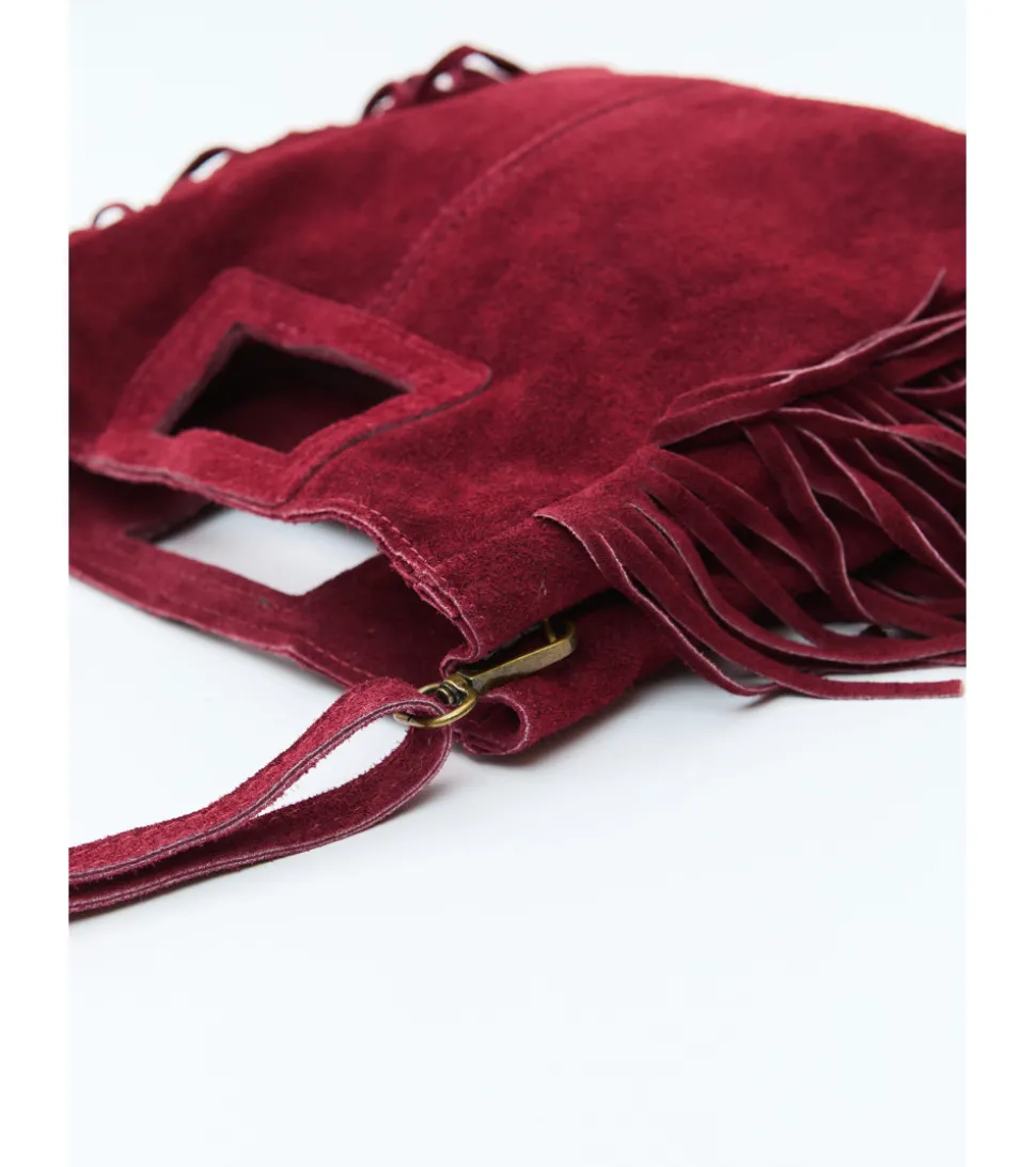 BOLSO PIEL FLECOS
