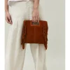 BOLSO PIEL FLECOS CALDERO
