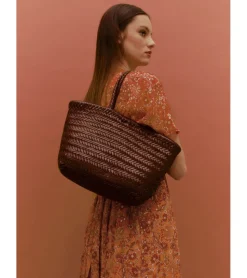 BOLSO PIEL TRENZADO