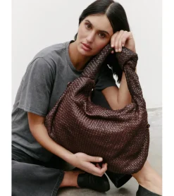 BOLSO PIEL TRENZADO NUDO