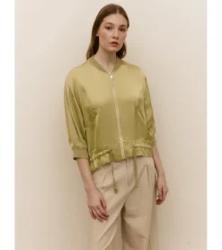 BOMBER SATINADA