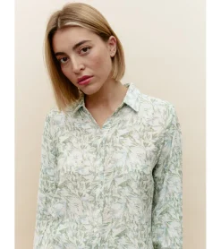 CAMISA ACUARELA HOJAS