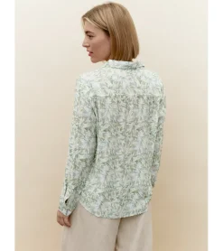 CAMISA ACUARELA HOJAS