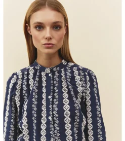 CAMISA ALGODÓN BORDADOS