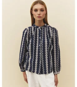 CAMISA ALGODÓN BORDADOS