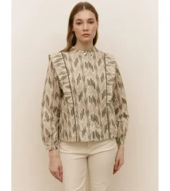 CAMISA BOHO VOLANTE
