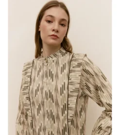 CAMISA BOHO VOLANTE