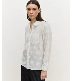 CAMISA BORDADA FLORES