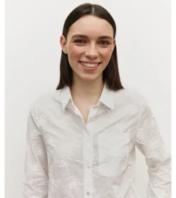 CAMISA BORDADA FLORES