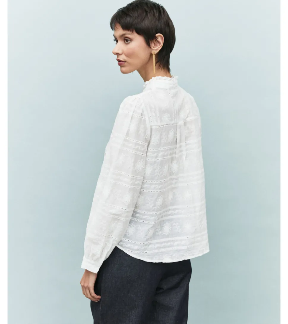 CAMISA BORDADO FLORES