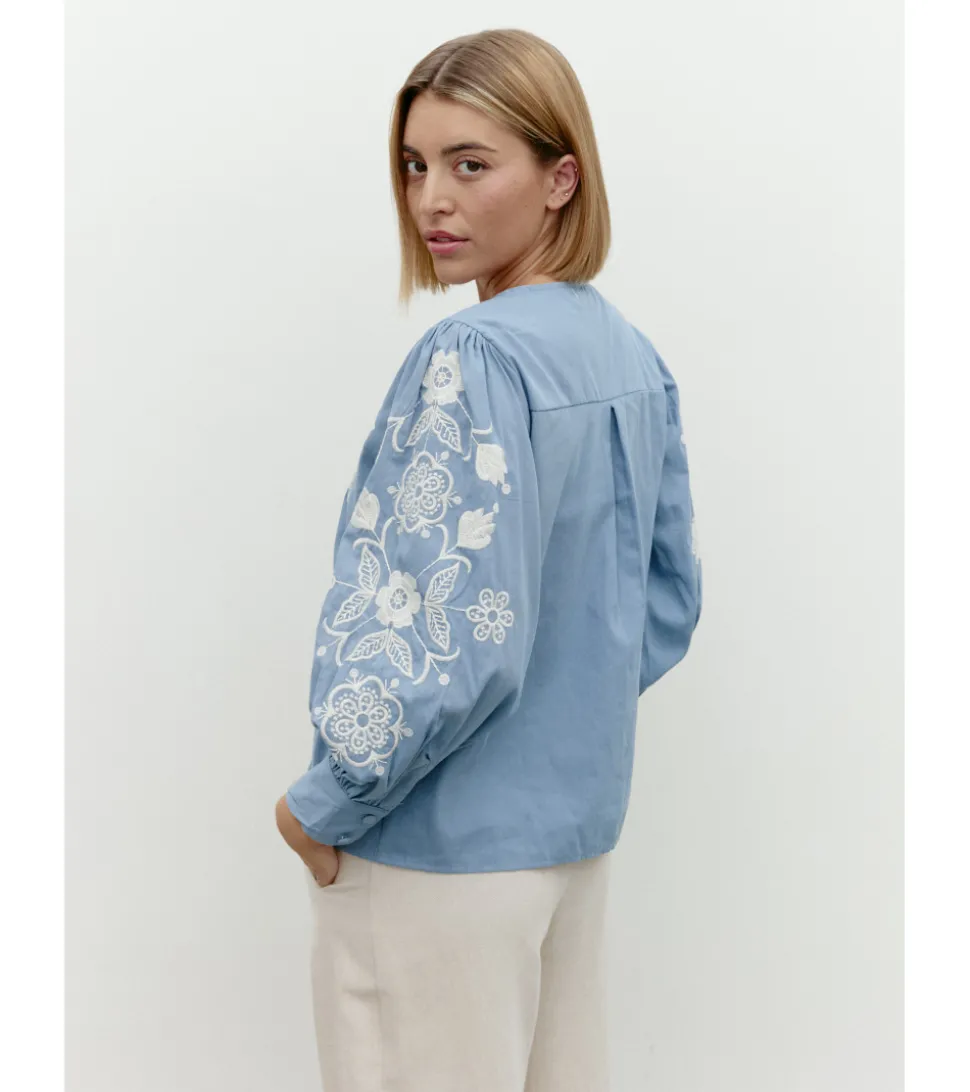 CAMISA BORDADO FLORES