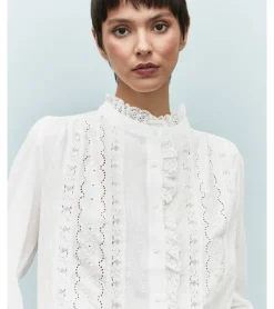 CAMISA BORDADOS PERFORADOS