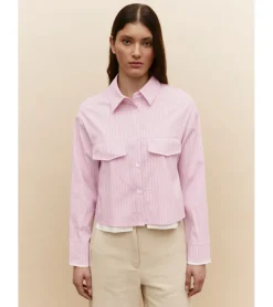 CAMISA CROPPED RAYAS