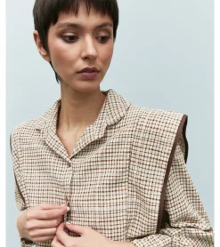 CAMISA CUADROS HOMBRERAS