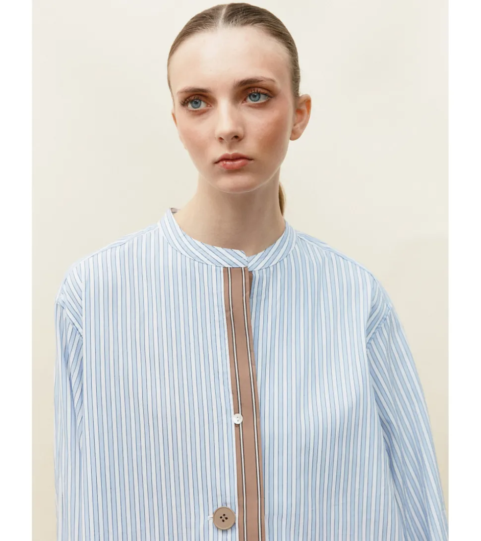 CAMISA CUELLO MAO RAYAS