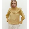 CAMISA CUELLO VOLANTE