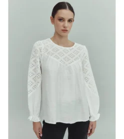 CAMISA DETALLE CROCHÉ