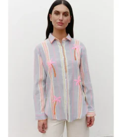 CAMISA MULTICOLOR PALMERAS