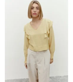 CAMISA PICO VOLANTES