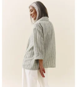 CAMISA RAYAS BOTONES