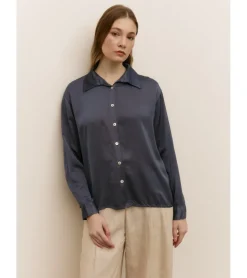 CAMISA SATINADA BOTONES