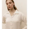 CAMISA SATINADA BOTONES
