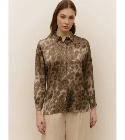 CAMISA SATINADA ESTAMPADA