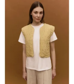 CHALECO ACOLCHADO BRILLOS