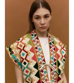 CHALECO BOHO MULTICOLOR