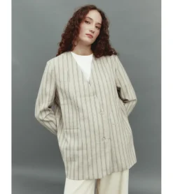 CHAQUETA A RAYAS