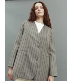 CHAQUETA A RAYAS