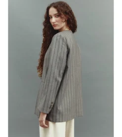 CHAQUETA A RAYAS