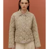 CHAQUETA ACOLCHADA FLORES