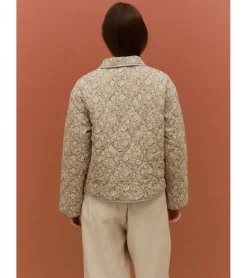 CHAQUETA ACOLCHADA FLORES