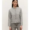 CHAQUETA ACOLCHADA VICHY