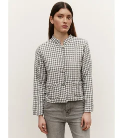 CHAQUETA ACOLCHADA VICHY