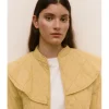 CHAQUETA ACOLCHADA VOLANTE