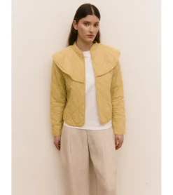 CHAQUETA ACOLCHADA VOLANTE
