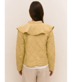 CHAQUETA ACOLCHADA VOLANTE