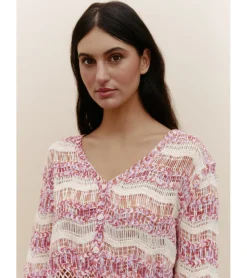 CHAQUETA COMBINADA CROCHET