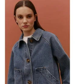 CHAQUETA DENIM BOLSILLOS