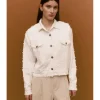 CHAQUETA DESFLECADA LENTEJUELAS