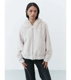 CHAQUETA EFECTO PELO