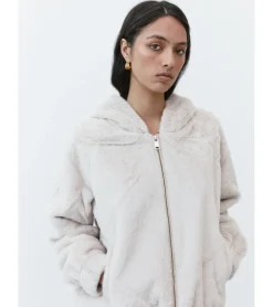 CHAQUETA EFECTO PELO