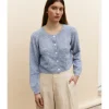 CHAQUETA JASPEADA BOTONES