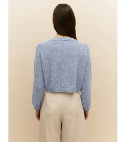CHAQUETA JASPEADA BOTONES