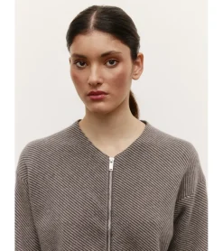 CHAQUETA LANA CREMALLERA
