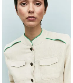CHAQUETA LINO BOTONES